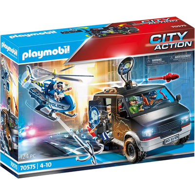 Playmobil City Action Police Helicopter: búsqueda de