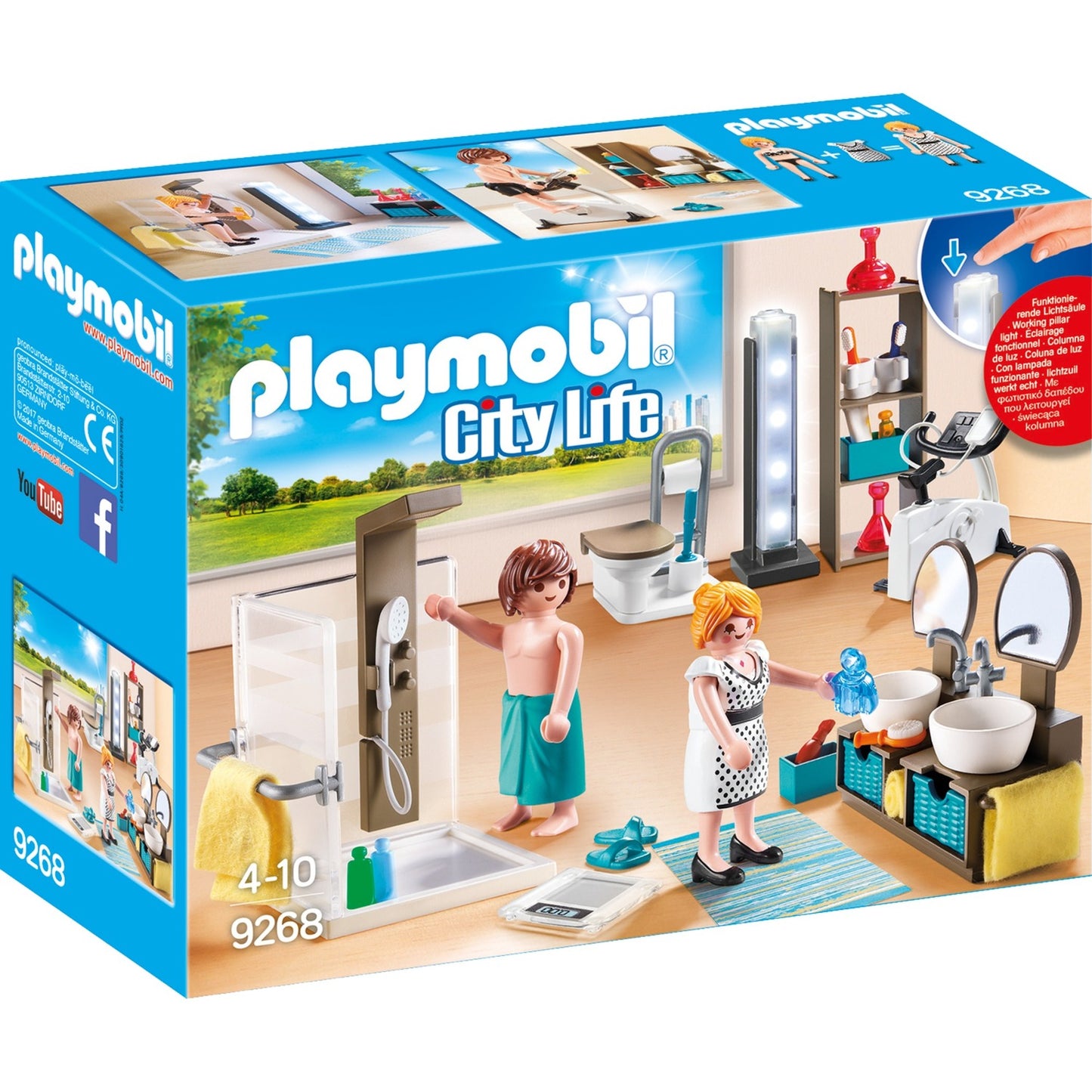 Playmobil City Life Bathroom with Shower 9268