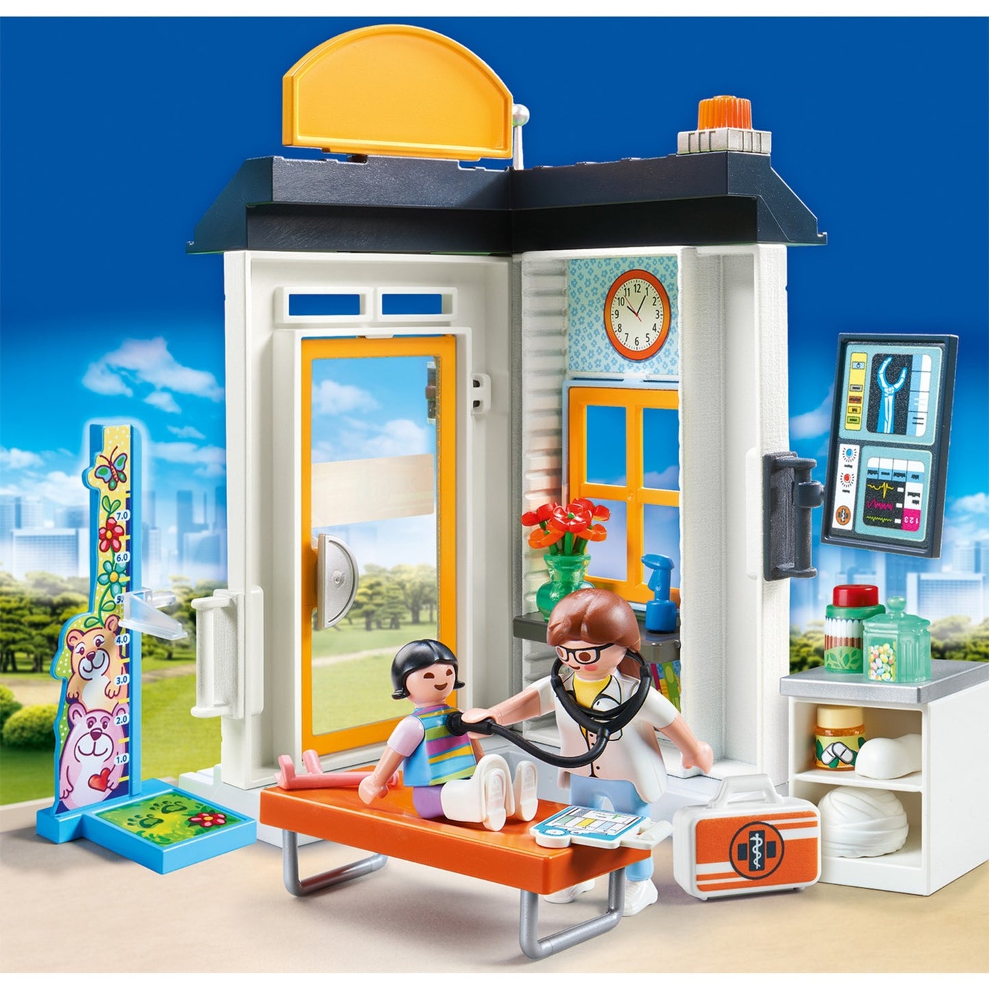 Playmobil City Life Starter Set Pediatra 70818