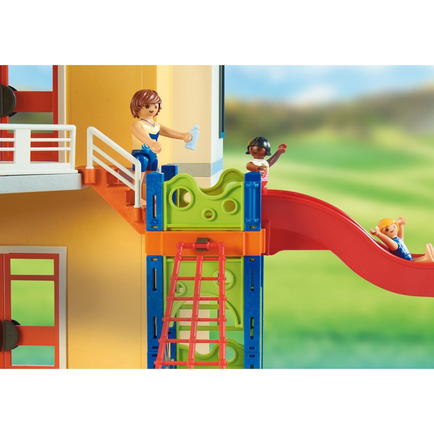 Playmobil City Life Natimming Pool Fiesta con diapositivas 70987