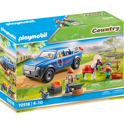 PLAYMOBIL Country Mobiele hoefsmid