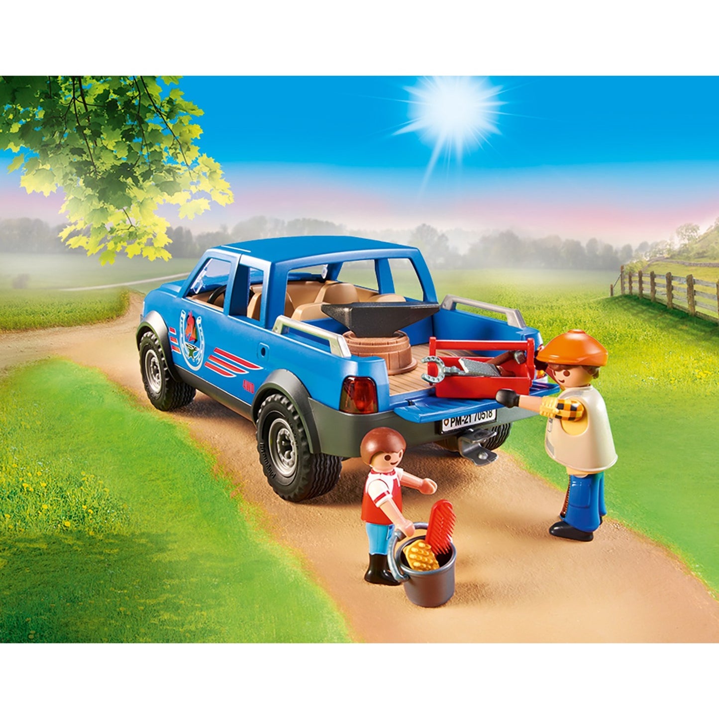 PLAYMOBIL Country Mobiele hoefsmid
