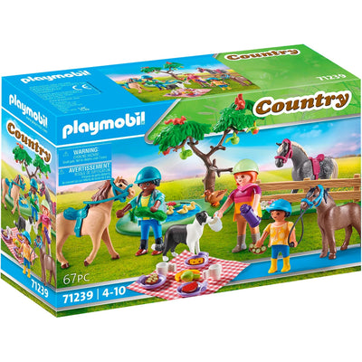 Playmobil Country 71239 Excursione picnic con cavalli