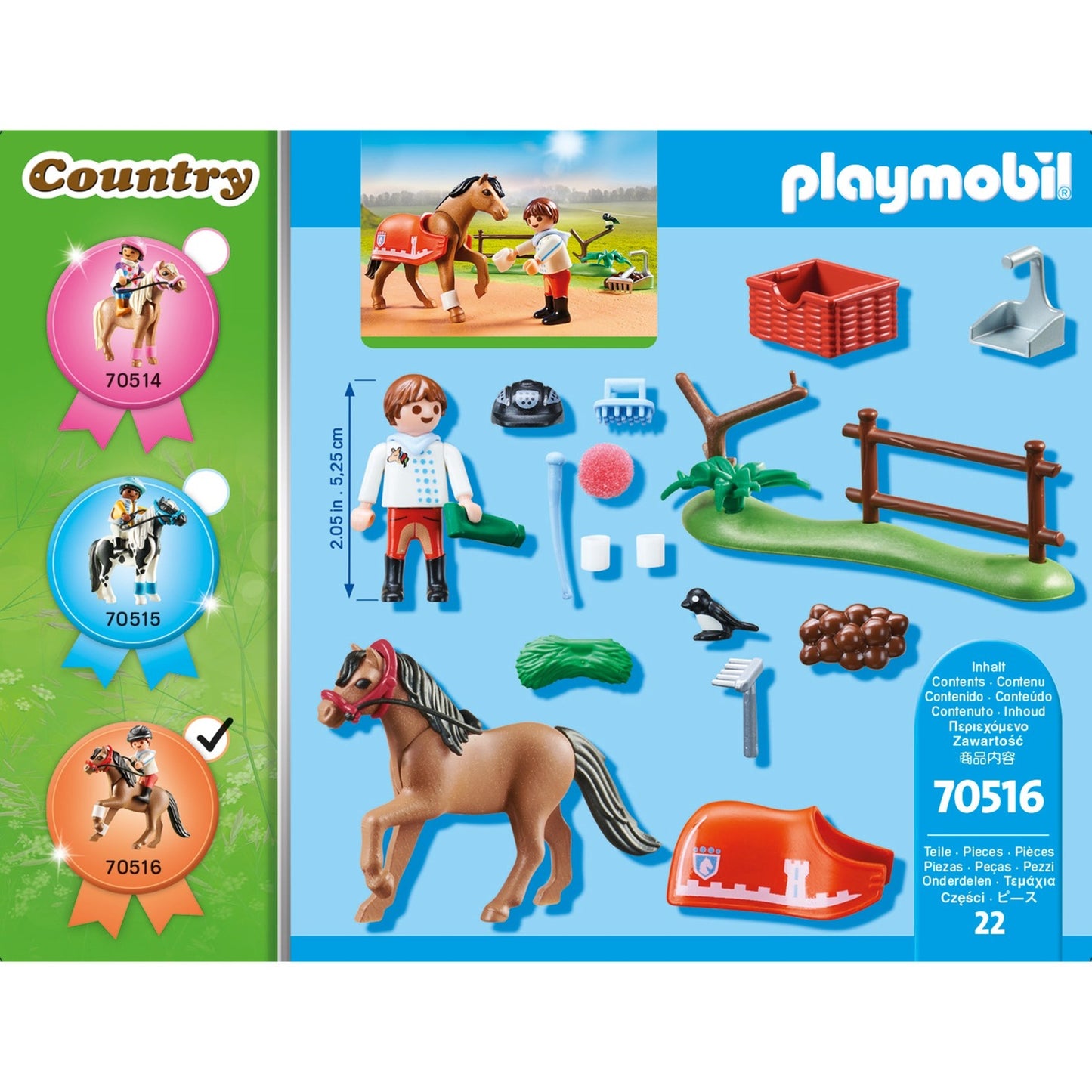Playmobil Country Verzamelpony Connemara 70516
