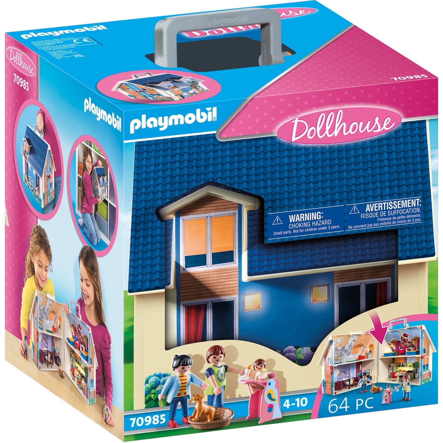 PlayMobil Dollhouse Mijn Trekoemppenhuis 70985