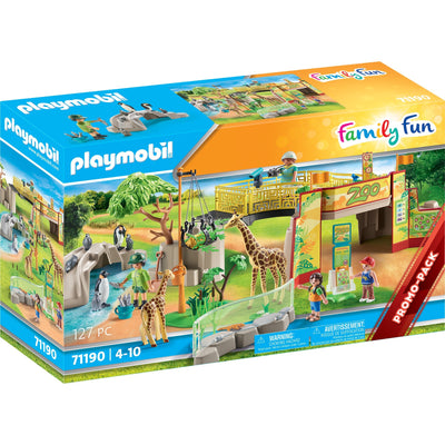 Zoo di avventura divertente per la famiglia Playmobil