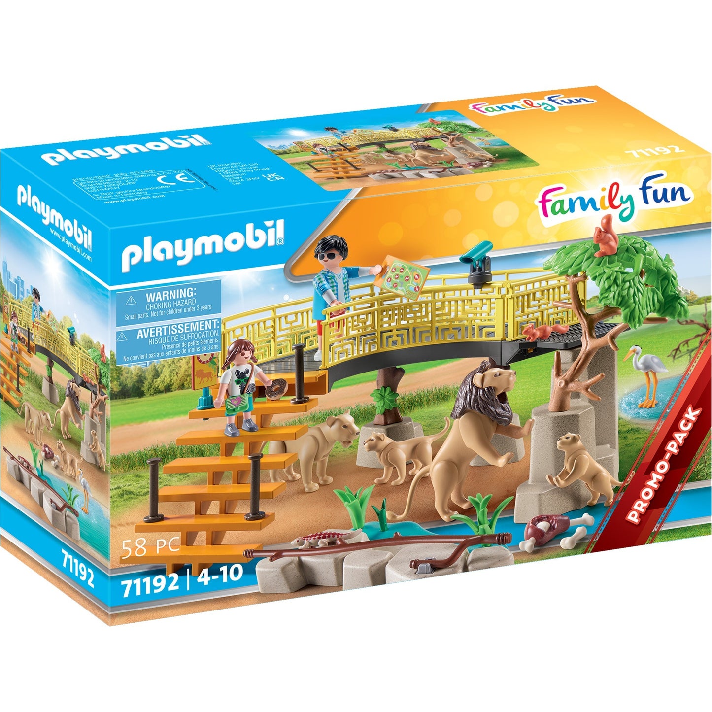 Playmobil Family Fun Leeuwen in The Country Retreat 71192
