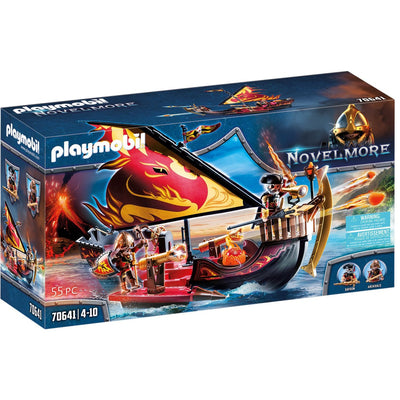 PlayMobil Novelmore Burnham Raiders Fire Ship