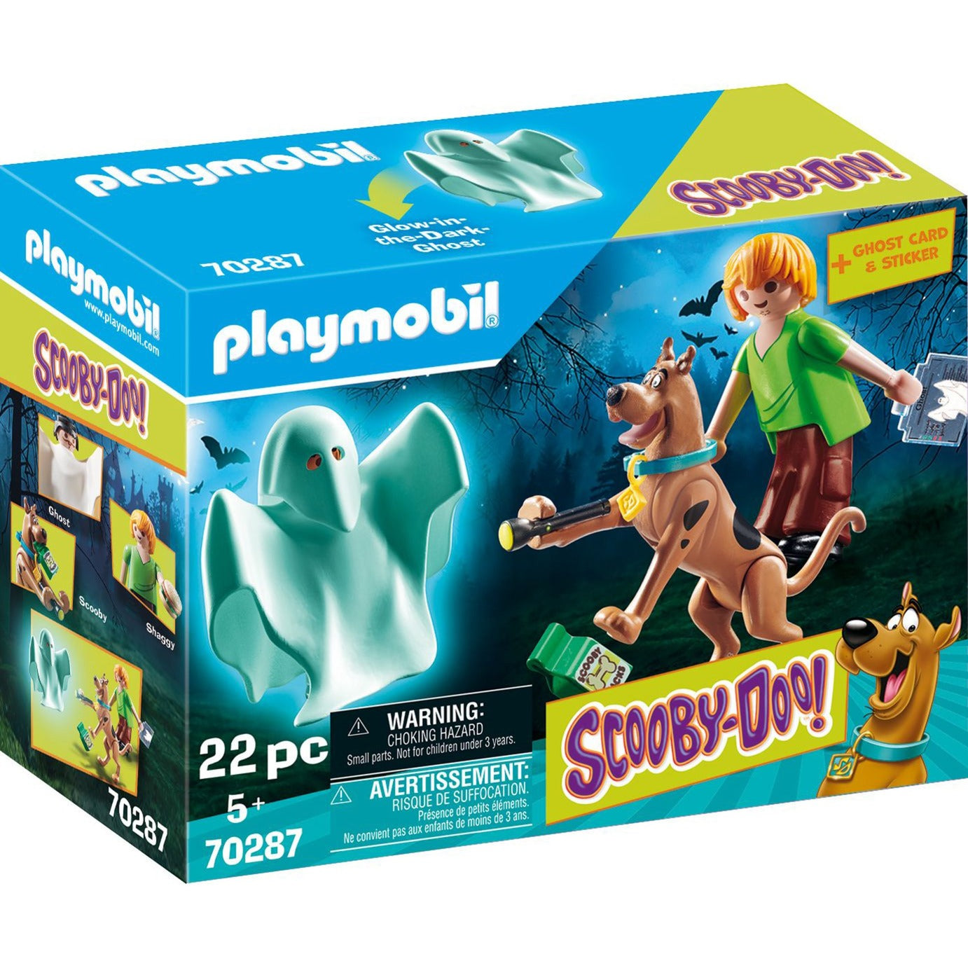 PlayMobil Scooby-Doo! Scooby y Shaggy con espíritu