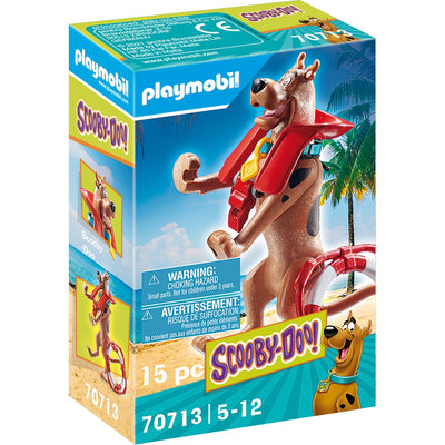 PlayMobil Scooby-Doo! Lifeguard de figura de recolección
