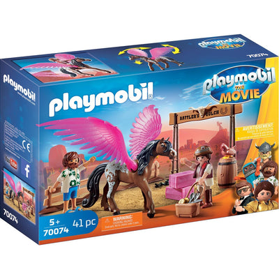 Playmobil il film Marla e Del con cavallo alato