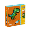Plus plus puzzle con i numeri t-rex 250 pz plus-plus (4334)