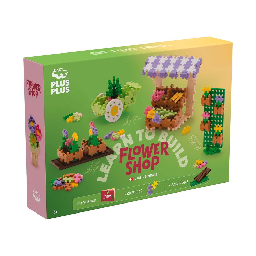 Plus plus aprende a construir floristería plus-plus s (4336)