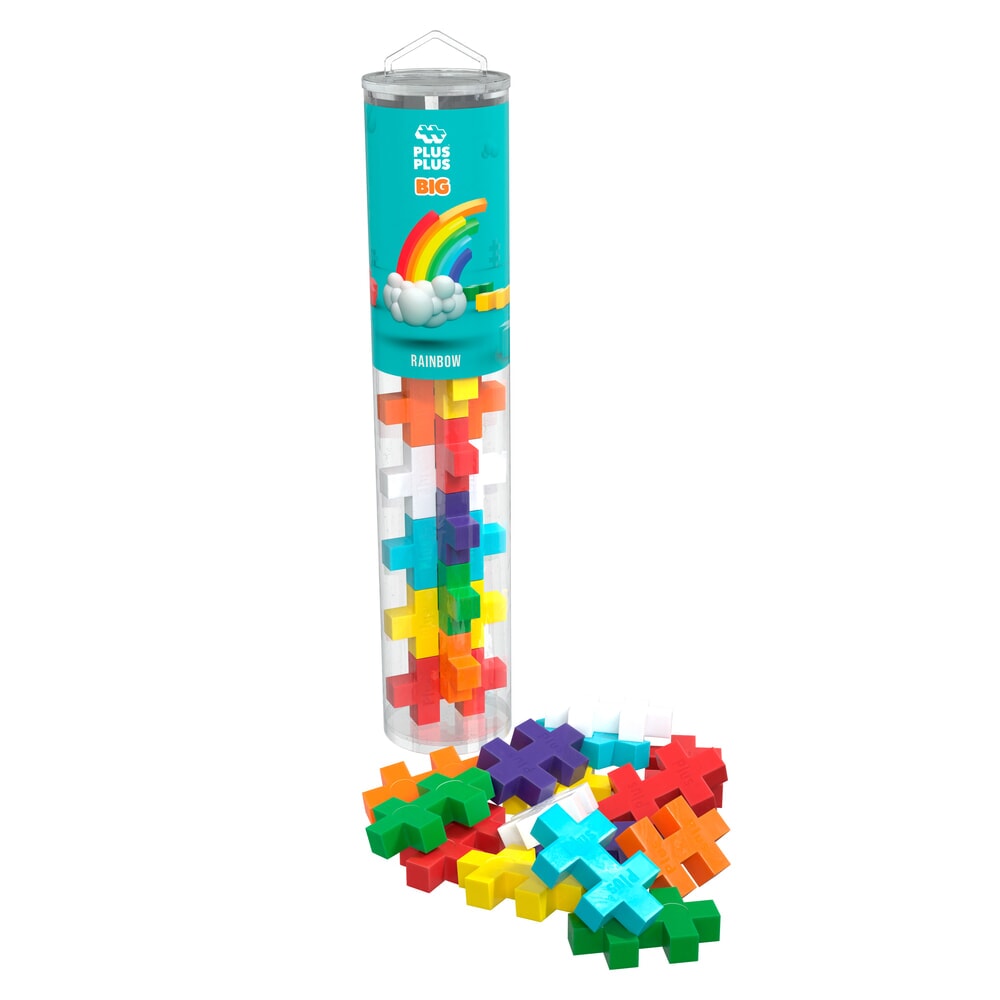 Tubo da 15 pezzi Plus Plus Plus Plus Big Rainbow (4353)