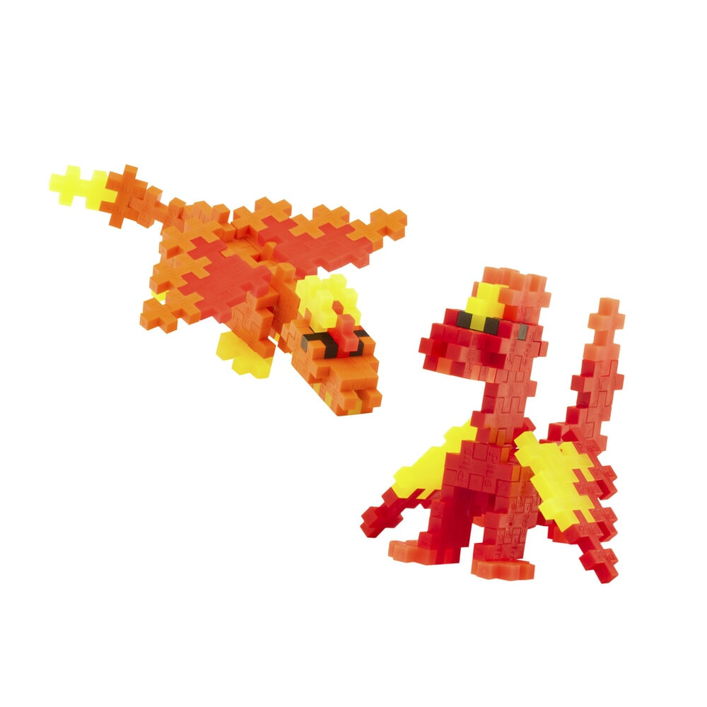 Tubo da 100 pezzi Plus Plus Plus Plus Fire Dragons (43745