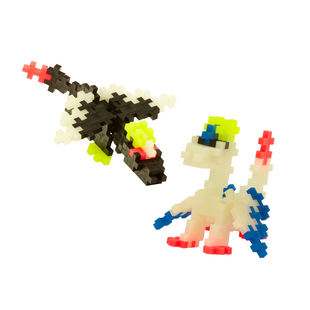 Tubo da 100 pezzi Plus Plus Plus Plus Glow Dragons (4377)