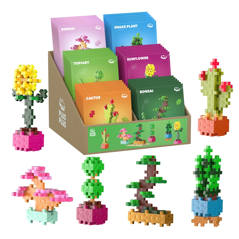Packs plantas plus plus - display (36 uds) plantas flores plus-plus (7494)