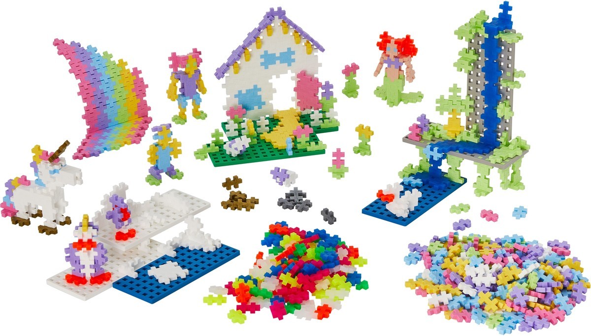 Plus plus impara a costruire pastello plus-plus: 1200 pezzi (3812)