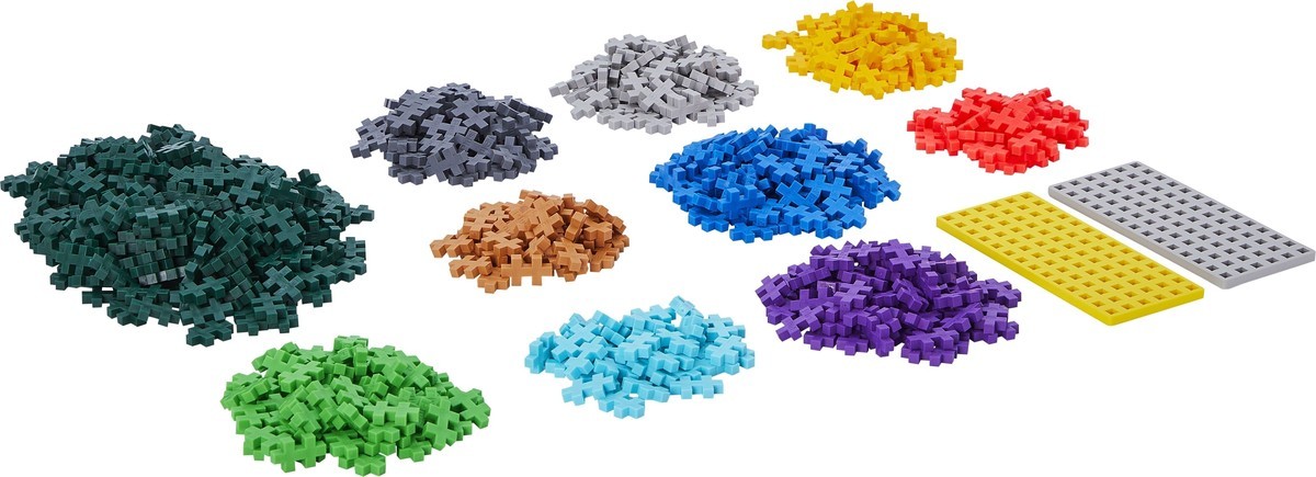 Plus plus impara a costruire i dinosauri plus-plus: 600 pezzi (3918)