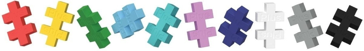 Puzzle plus plus con numeri arcobaleno plus-plus: 500 pezzi (3913)
