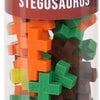 Tubo plus plus estegosaurio plus-plus: 100 piezas (4093)