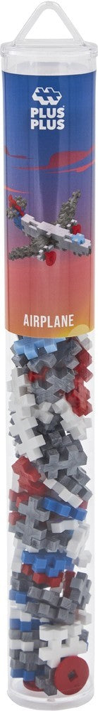 Plus plus tube vliegtuig plus-plus: 100 stuks (4284)