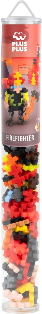 Plus plus tubo vigili del fuoco plus-plus: 100 pezzi (4294)