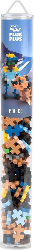 Plus plus polizia metropolitana plus-plus: 100 pezzi (4296)