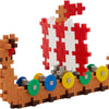 Plus plus tubo nave vichinga plus-plus: 100 pezzi (4312)