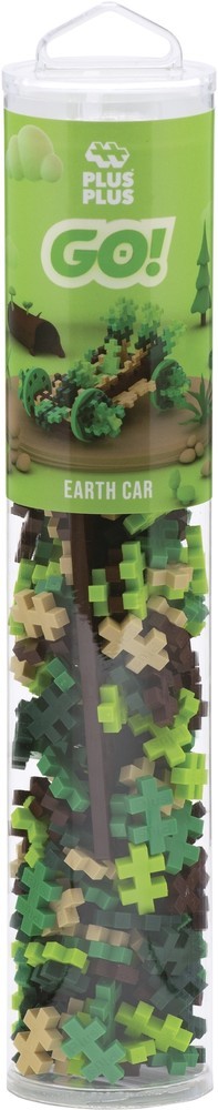 Tubo plus plus tierra para coche plus-plus: 200 piezas (4290)