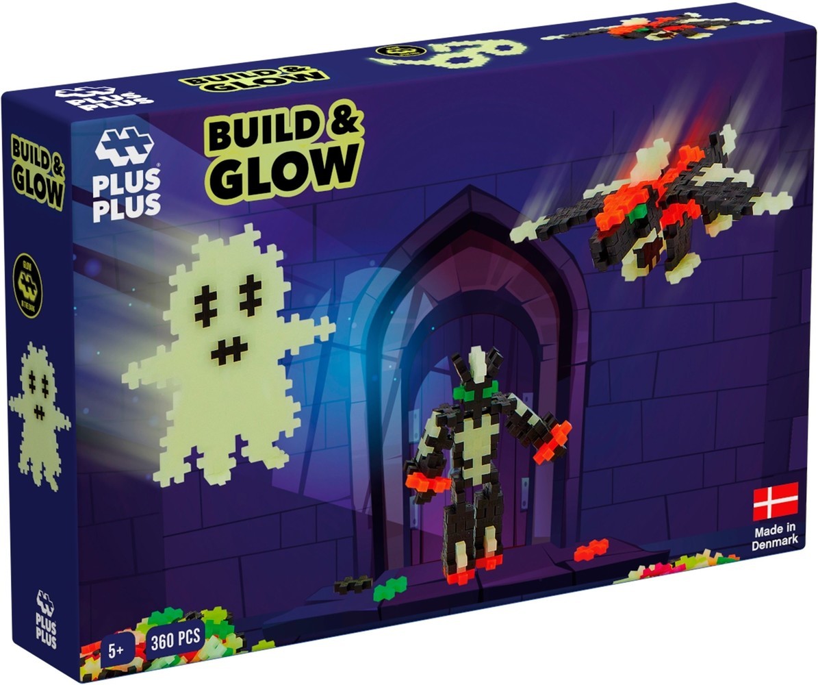 Plus plus build and Glow plus-plus: 360 pezzi (3808)
