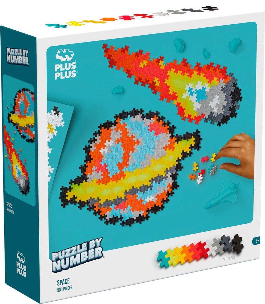 Puzzle plus plus por espacio numérico plus-plus: 500 piezas (3912)
