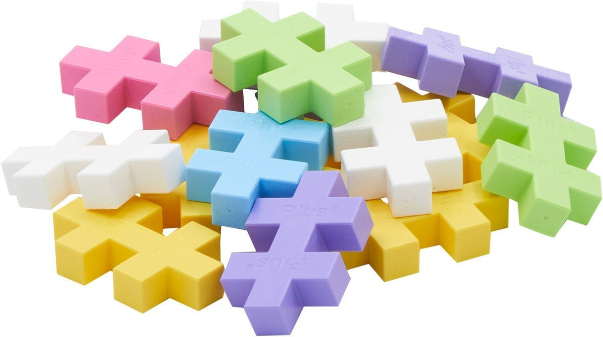 Plus plus tubo pastel grande plus-plus: 15 piezas (3225)