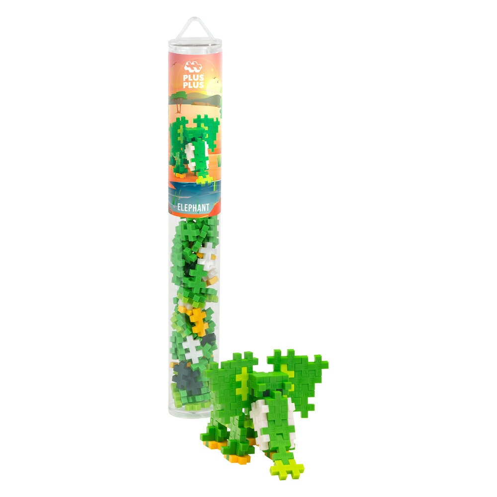 Plus plus plus-plus elefante: tubo da 100 pezzi (4323)