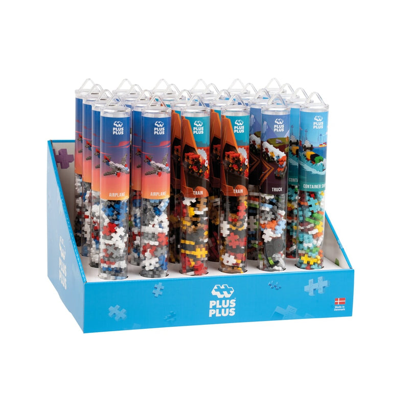Plus plus trasporto Espositore tubo da 24 pezzi plus-plus (7410)