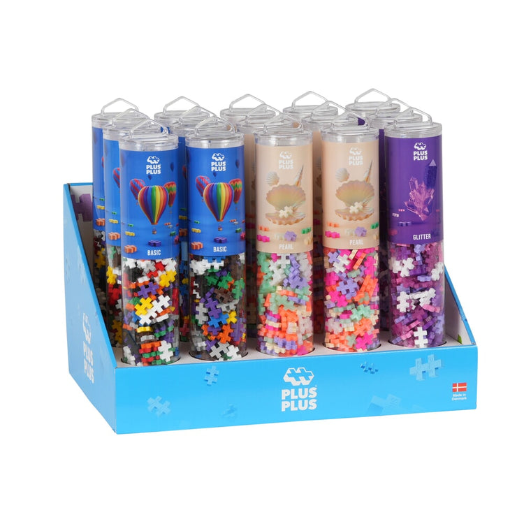 Plus plus plus plus 240 pezzi. tubi di perle e glitter: 15 pezzi (7460)
