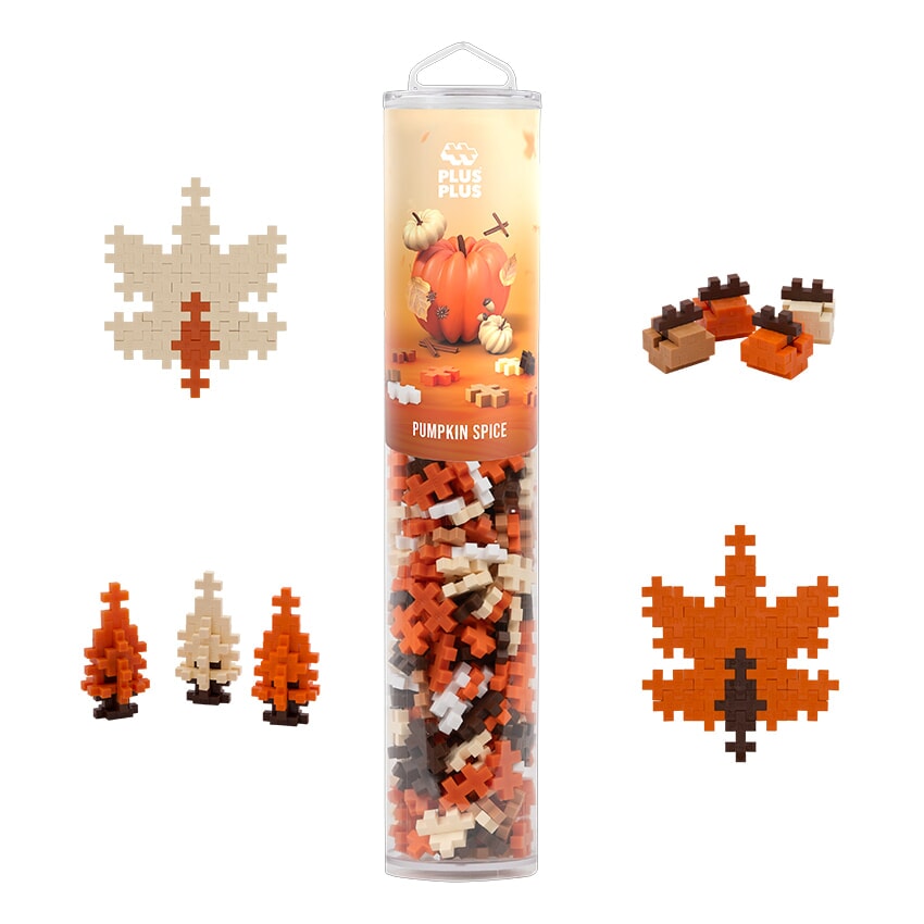 Plus plus plus plus mix di spezie per la zucca: tubo da 240 pezzi (4321)