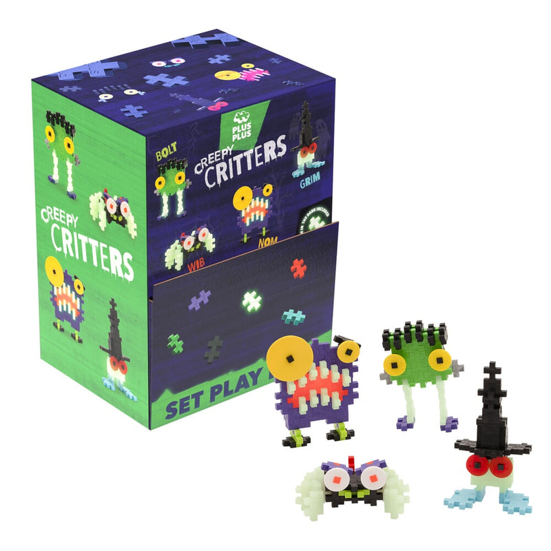 Espositore di creature inquietanti Plus Plus Plus Plus: 48 pezzi. (5179)