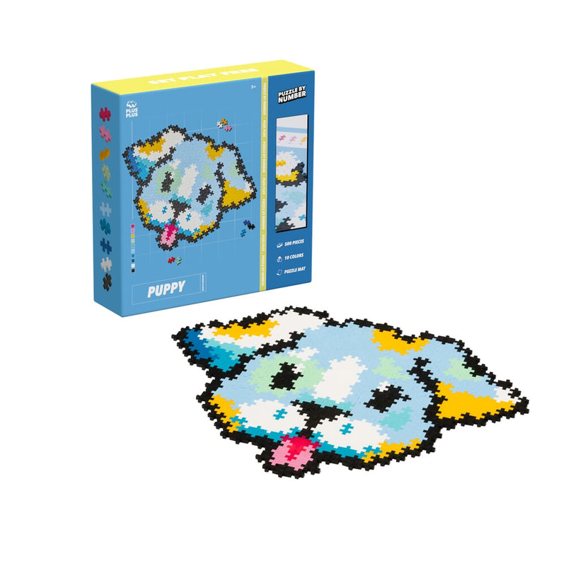 Puzzle Plus plus plus-plus per numero cucciolo 500 pezzi (3961)