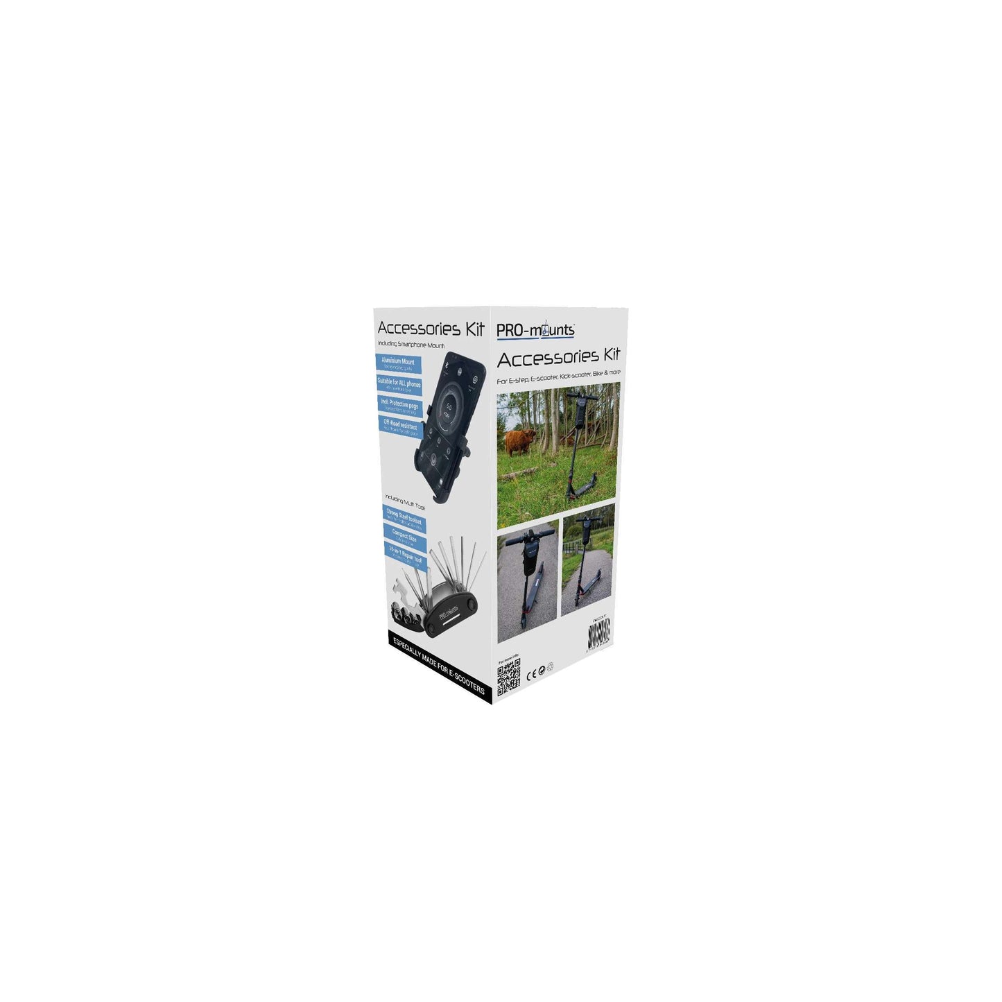 Kit de accesorios de pasos electrónicos pro-montajes