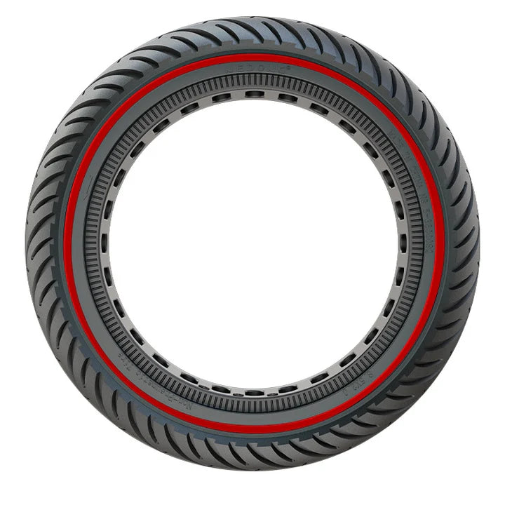 Pro-Mounts Pro-Mounts tire Solid 8 1 2 Black Red Line