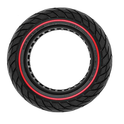 PROMUNTS Pro-Mounts neumáticos sólido 10 x 2.125 Línea roja negra
