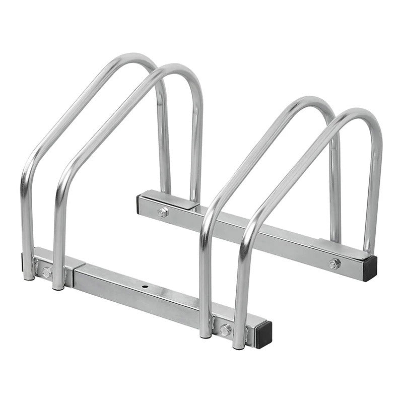 Portabicicletas proplus superior para 2 bicicletas de pared o suelo de acero