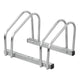 Portabiciclette Proplus Superior per 2 biciclette da parete o rettificato in acciaio