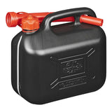 Superior proplus jerry can un-approved 5l plastic black - afbeelding 1