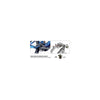 Top a catena 1x E-ring 104bcd M8 36T Acciaio nero