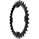 Top a catena 1x E-ring 104bcd M8 36T Acciaio nero
