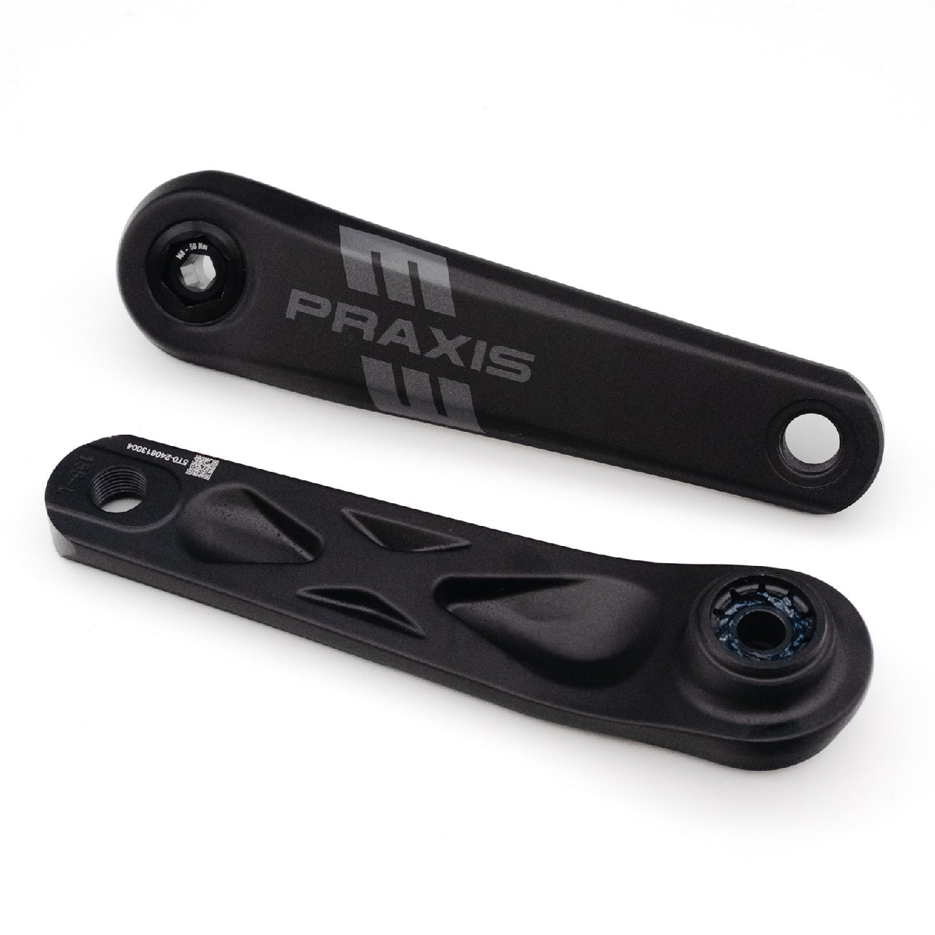 Guarnitura Praxis e-bike tipo 2 alluminio isis 150mm
