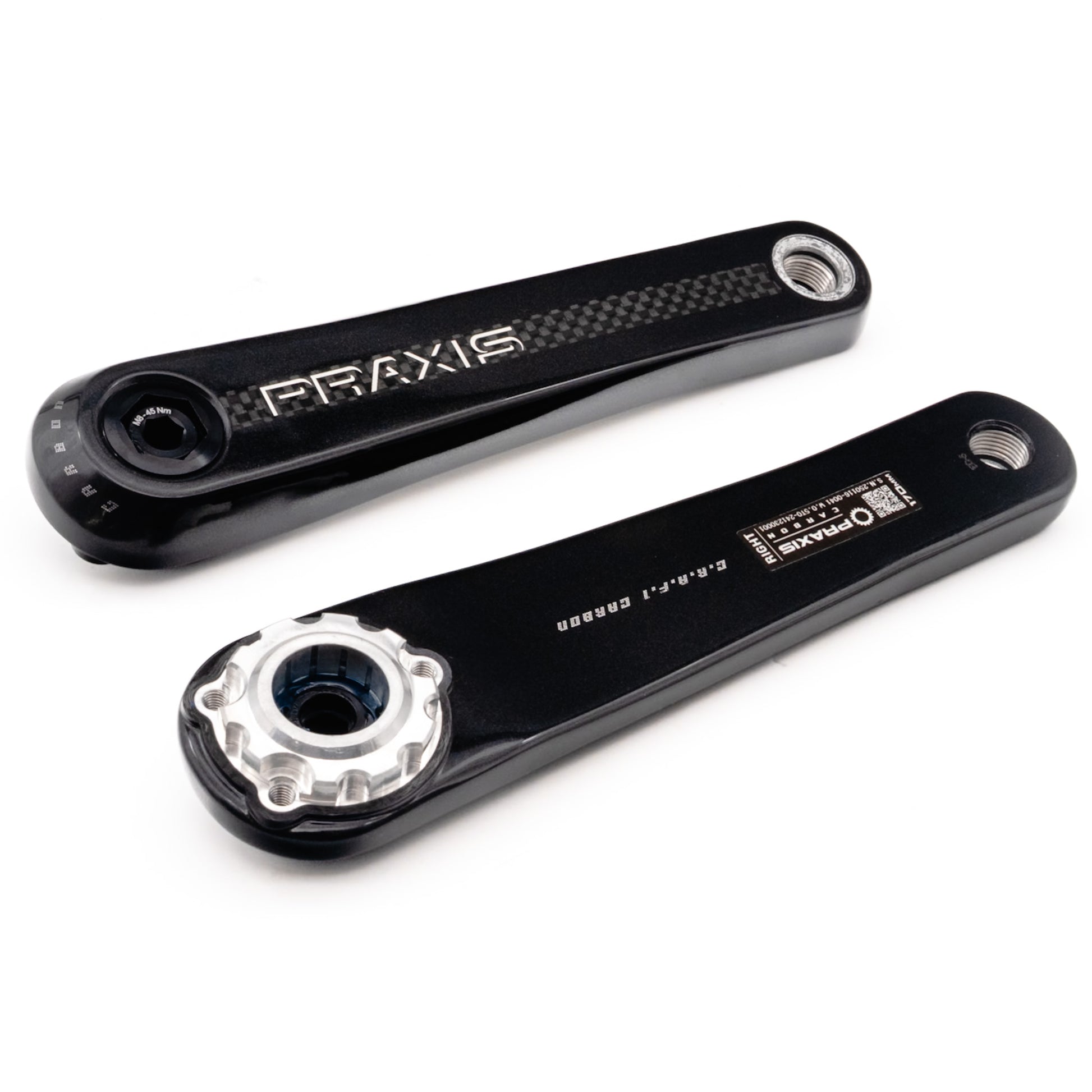 Platos y bielas Praxis e-race tq-hpr40 carbono 165mm