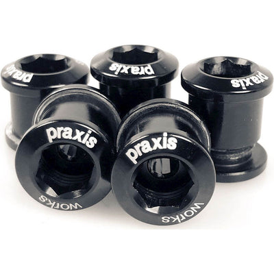 Necklace Praxis Black Bout Road Aluminium